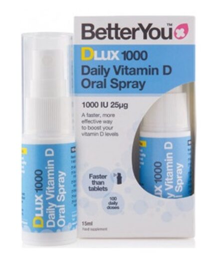 BetterYou DLux 1000 Vitamin D Oral Spray (15ml)